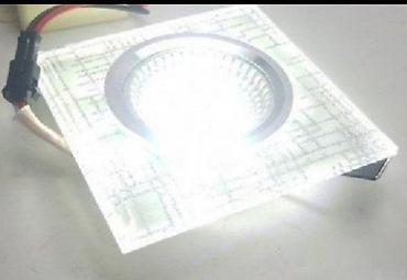 prodajem sporet: LED lamp rozetna 5W 0K staklena. LED rozetna staklena 3X1W+2w 0K — 1