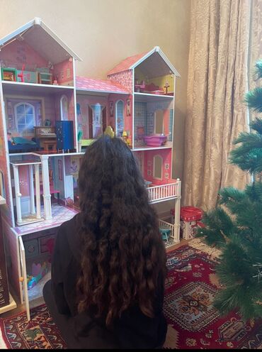 Oyuncaqlar: Игрушечный домик для девочки привезенный из Европы . Экологически — 6