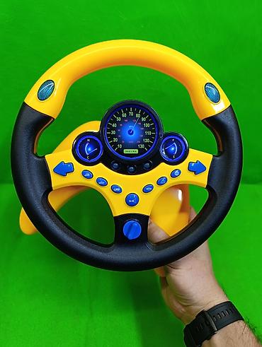 руль игрушки: Руль игрушка музыкальная на присосках🚘 Комплектация товара: руль, 3 — 4