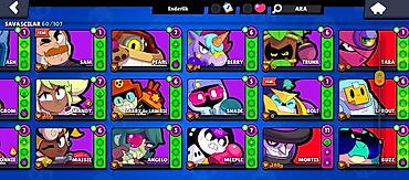 Искусство и коллекционирование: Brawl Stars hesabı – Pro Pass aktiv, geniş döyüşçü kolleksiyası - — 4