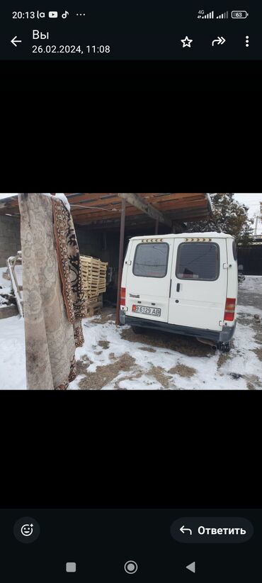 бусик машина: Ford Transit: 2000 г., 2.5 л, Механика, Дизель, Бус