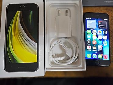 Apple iPhone: Apple iPhone SE (2. generacija) – Crni /Telefon je potpuno ispravan — 1