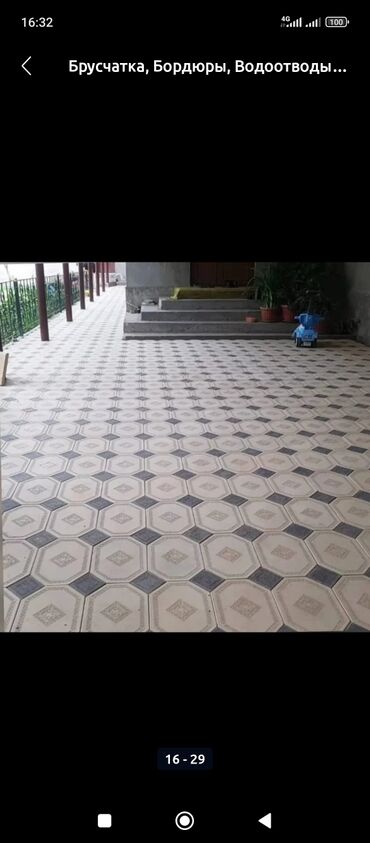 Евробрусчатка: Евробрусчатка, Бишкек, Мраморная, Прессованная, Новый — 3