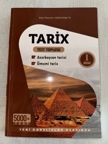 azərbaycan dili test toplusu 1 ci hissə pdf yüklə yeni: Anar İsayevin abituriyentlər üçün tarixdən test toplusu I hissə, yeni