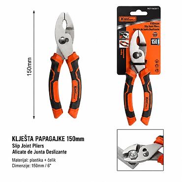 KMT Klešta 9363617 - Vrsta: klješta papagajke (Slip Joint Pliers) -