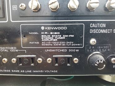 Pojačala i prijemnici: Kenwood kr-6160. najjaci risiver u super klasi. 2x65w/8 oma. ulaz na lalafo.rs — 7 Pojačala i prijemnici: Kenwood kr-6160. najjaci risiver u super klasi. 2x65w/8 oma. ulaz — 7