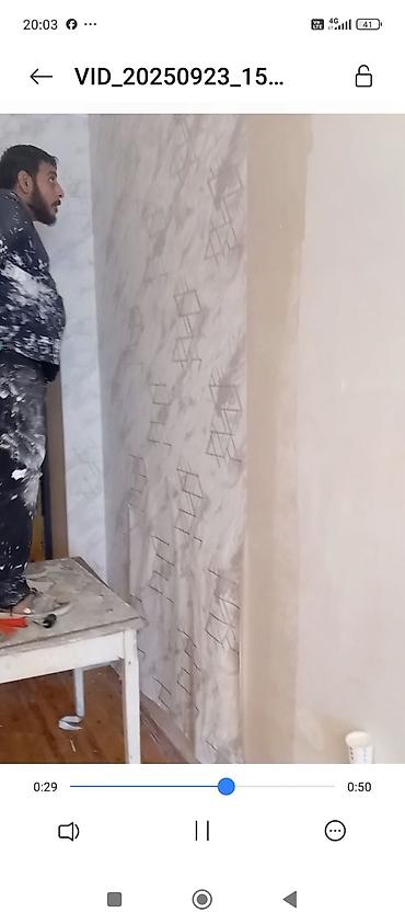 Malyar işləri: Aboy ustası cəld ve gözel iş görülür 2 nəfərik peşekar ustalariq — 2