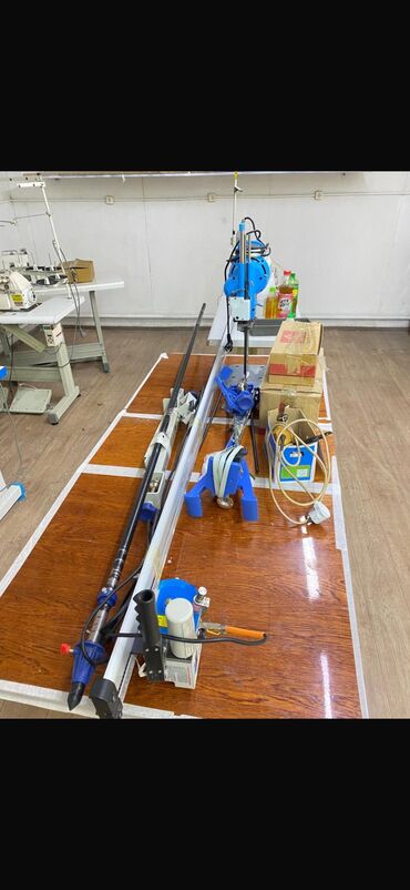 оборудование для изготовления 3d ковриков: Майман 10дук (10ка) линейный нож, жучок (Жаңы), дырокол (жаңы);