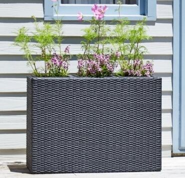 Baštenska dekoracija: Pletena Bastenska Zardinjera NOVO za Terasu i Bastu AKCIJA Cene nisu — 3