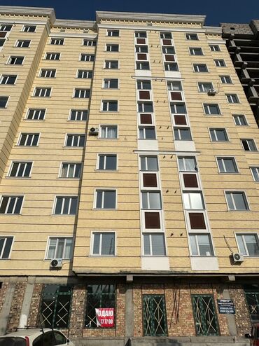 квартира рынок аламедин: 1 бөлмө, 39 кв. м, Элитка, 7 кабат, ПСО (өзү оңдоп түзөтүп бүтүү үчүн)