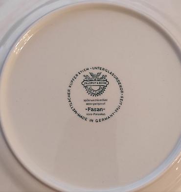 fiqura çayı: Çay dəsti, rəng - Yaşıl, Farfor, Villeroy & Boch, Almaniya — 2