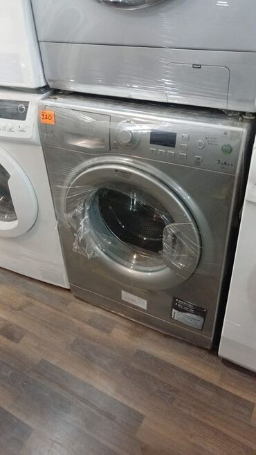 Paltaryuyan maşınlar: Paltaryuyan maşın Hotpoint Ariston, 7 kq, İşlənmiş, Qurutma var, Kredit var, Ödənişli çatdırılma