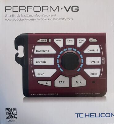 notebook ram 8: TC Helicon Perform-VG səs effektləri avadanlığı