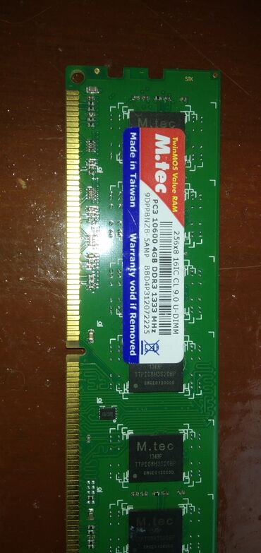 r9 290 4gb: TwinMos DDR3 4Gb 1333