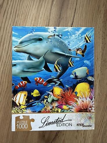 oyuncaq tapancalar: Məhsul: Step Puzzle – Limited Edition seriyası, 9 fərqli 1000 hissəli — 1