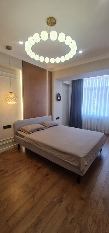 продажа квартиры в кара балте: 2 бөлмө, 73 кв. м, Элитка, 9 кабат, Дизайнердик ремонт