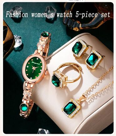 zeleni sako kombinacije: Prodajem setove nakit i sat . cena po setu je 1200 dinara . licno