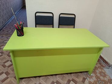 сидушки на стул: Детский гарнитур, цвет - Зеленый, Б/у