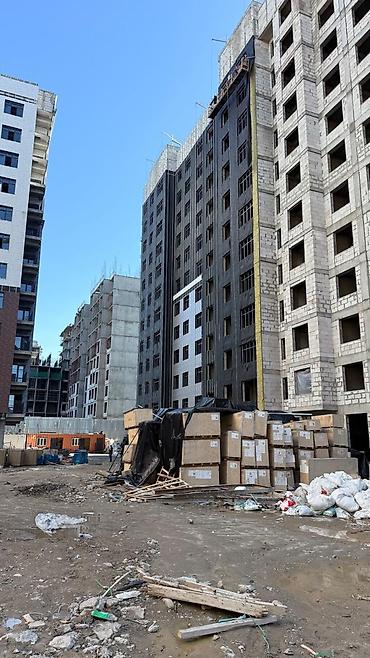12: 3 комнаты, 73 м², Тунгуч мкр Элитка, 10 этаж, ПСО (под самоотделку) — 2