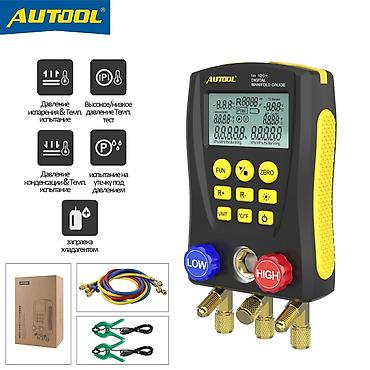 🔥 AUTOOL LM120+ Цифровой манометр систем кондиционирования В наличии