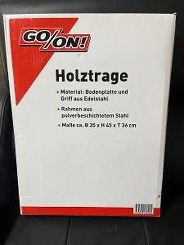 menta sadnice: Metalni nosač/korpa za ogrev GO/ON! (model: Holztrage / Firewood — 7