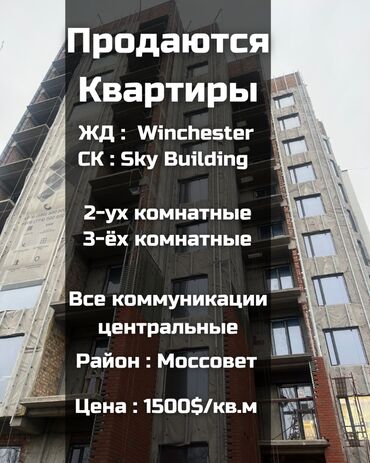 Долгосрочная аренда квартир: 2 комнаты, 77 м², Элитка, 5 этаж, ПСО (под самоотделку)