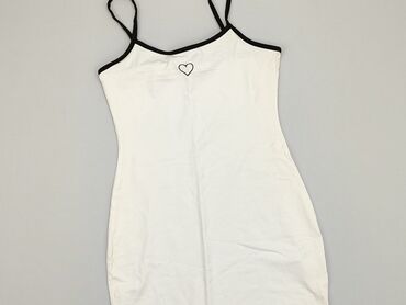 białe letnie sukienki damskie: Dress, S (EU 36), H&M, condition - Good