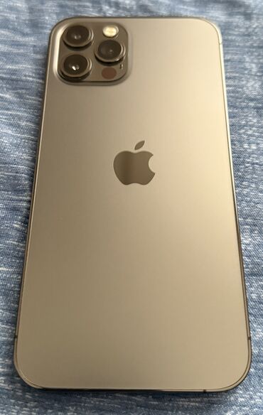 Apple iPhone: IPhone 12 Pro, 256 GB, Graphite, Barmaq izi, Face ID, Sənədlərlə