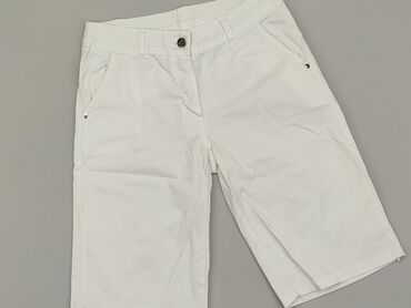 białe eleganckie t shirty: Spodnie 3/4 Damskie, S, stan - Bardzo dobry