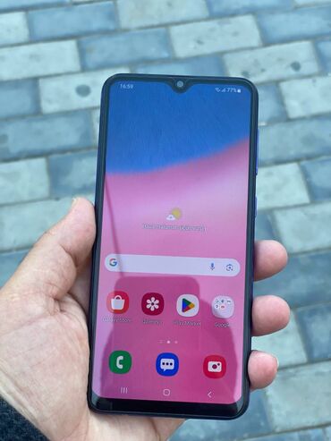 samsung g7102: Samsung Galaxy A30s, 32 GB, rəng - Göy, Sensor