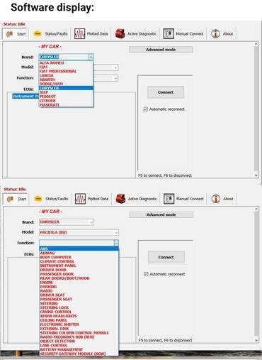 Alati za automobile: Itcardiag acfobd obd2 za — 17