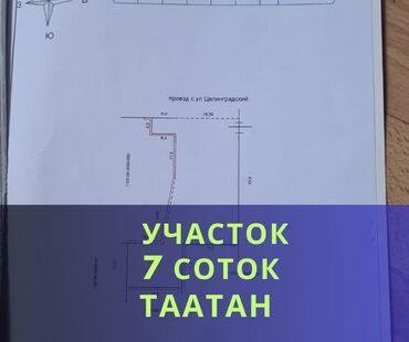 земельный участок город ош: 7 соток