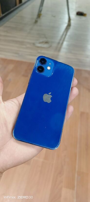 iphone 13 pro qiymet: IPhone 12 mini, 64 GB, Mavi, Face ID