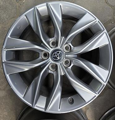 5 110: Литые Диски R 17 Toyota, Комплект, отверстий - 5, Б/у — 3