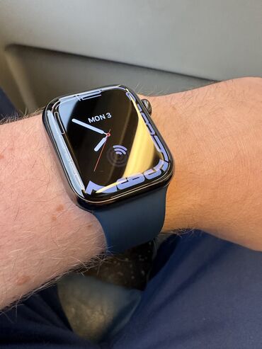 huawei watch 3: Apple Watch series 7 45mm Stainless steel (СТАЛЬНОЙ КОРПУС) Ловит Esim