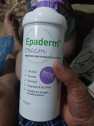 ucuz kask: Epaderm Cream – 500 q - Dərini intensiv nəmləndirir; 2 həftədə dəri — 1