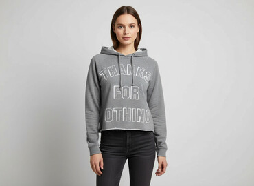bluzy z odkrytymi ramionami: FB Sister, Women`s hoodie, size L