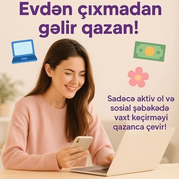doyme sekilleri: Xanımlara evdən çıxmadan gəlir qazanmaq imkanı təqdim edirik. Sosial