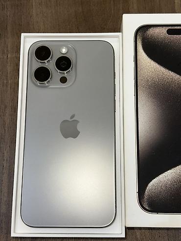 Apple iPhone: IPhone 15 Pro, Space Gray, Face ID — 1