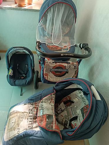 Коляски: Коляска ADAMEX BARLETTA (3 в 1) – модель отличается динамическим и — 2