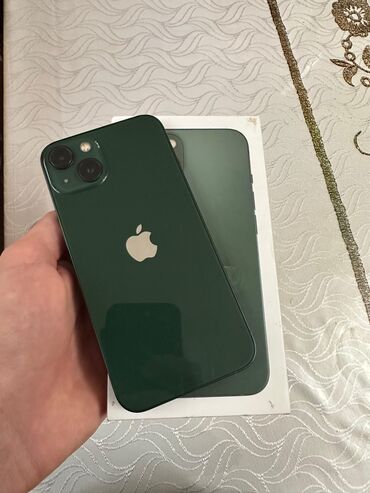 iphone x işlənmiş: IPhone 13, 128 GB, Yaşıl, Zəmanət, Face ID, Sənədlərlə