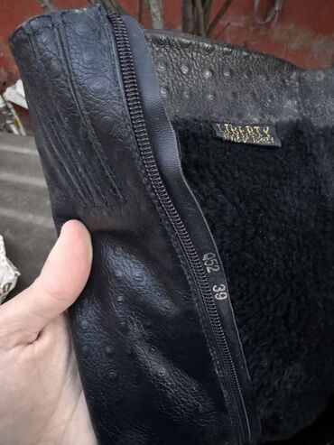 Çəkmələr: Çəkmə, Ölçü: 39, rəng - Qara, İşlənmiş — 3