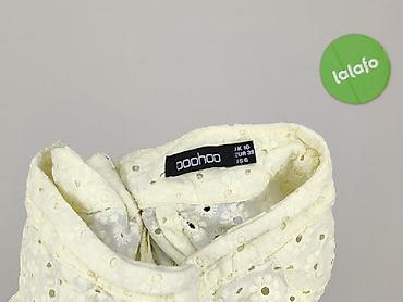 biale sandaly na platformie: Boohoo, Szorty damskie, rozmiar M — 4