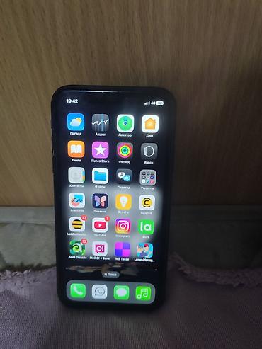 IPhone Xr, Б/у, 64 ГБ, Черный, Чехол, 75 % at lalafo.kg IPhone Xr, Б/у, 64 ГБ, Черный, Чехол, 75 %