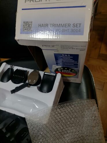 Mašinice za šišanje: Mašinica za šišanje HAIR TRIMER SET 5 u 1 sa više dodataka. Na — 8