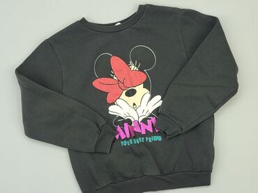 błękitny sweterek z rozkloszowanymi rekawami mango: Sweatshirt, H&M, 8 years, 122-128 cm, condition - Very good