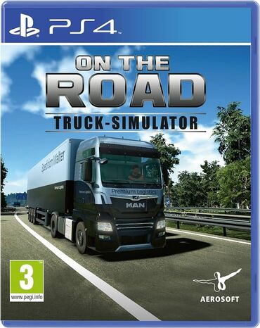 Oyun diskləri və kartricləri: Ps4 on the road truck simulator