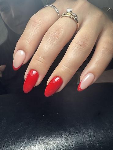 Маникюр: Наращивание ногтей, Маникюр, С выездом на дом — 1