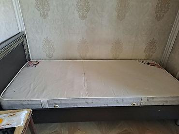 matras tək nəfərlik: Tək nəfərlik çarpayı və döşək dəsti. - Ölçü: təxminən 90×190 sm (tək — 2