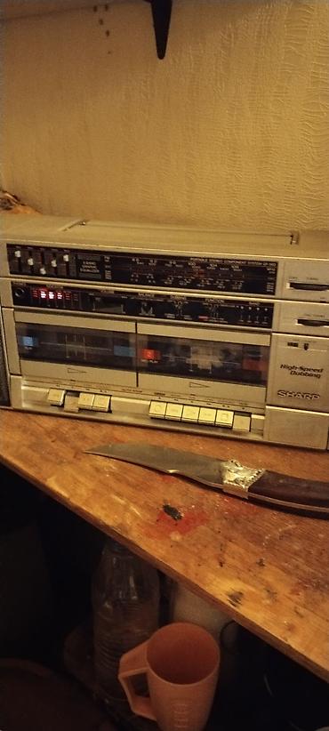 Башка аудиотехника: Магнитола Sharp gf 560 идеальноеколекционное!!!,состояние все — 4
